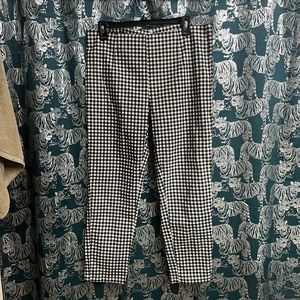 Checkered Print Pant